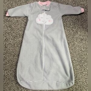 HB 0-9 month striped fleece sleep sack